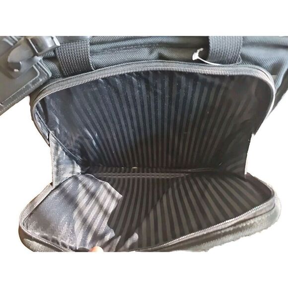 TUMI Alpha Rolling Laptop Briefcase Bag Ballistic Overnight Suitcase 2214D3 BLK - Picture 12 of 14